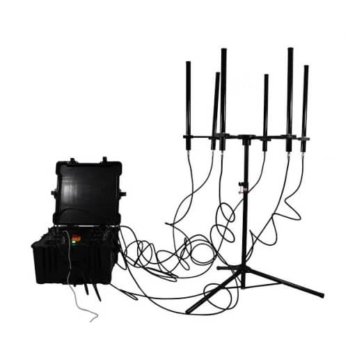 Portable Multi Band High Power   Phone GPS WIFI Drone jammer